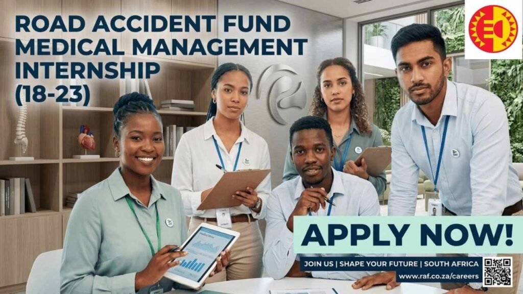 Road Accident Fund (RAF) Medical Management Internships 2026 | Graduate Opportunities & Application Guide