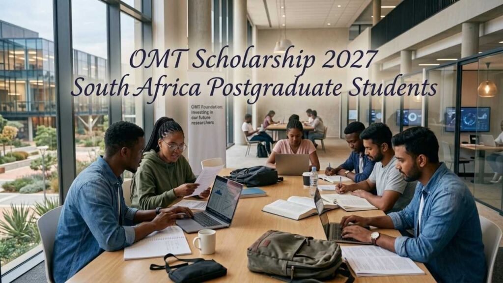 OMT Scholarship 2027 | Masters & PhD Funding | Apply by 31 August 2026